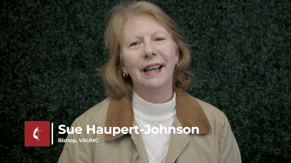 Video embed of Bishop Sue Haupert-Johnson