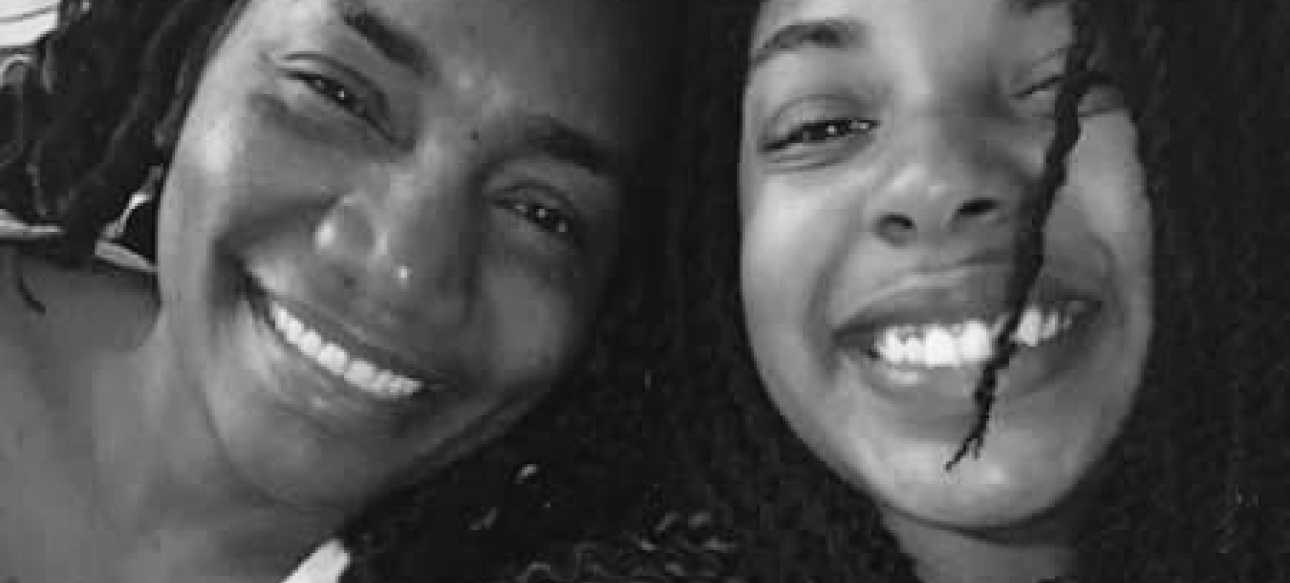 Two women taking a selfie
