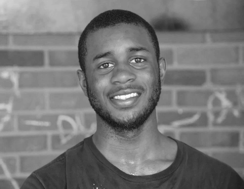 Boy smiling